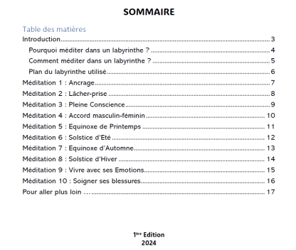 Livret de 10 méditations – Image 2